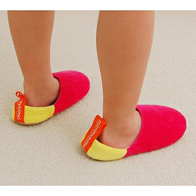 【ふるさと納税】minim y nimo　ルームシューズ　ベロア　キッズ#11(ブラウン)1足【1084878】 サムネイル3