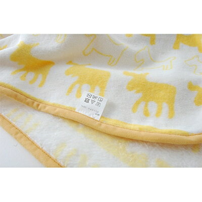 【ふるさと納税】北欧 ベビー毛布　70×100cm(クリーム)【1098301】 サムネイル2