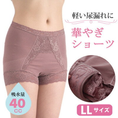 華やぎ LLサイズ 吸水ショーツ(尿もれパンツ)【1107616】