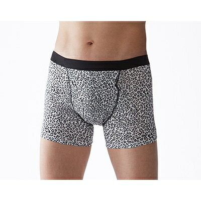 【ふるさと納税】俺のボクサーパンツ ヒョウ柄 2枚組(Mサイズ) 軽失禁用 尿もれパンツ【1107637】 サムネイル2