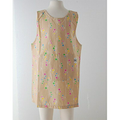 nordic+japan 子どもエプロン (キッチン・ツボミ・ベージュ)※ブロード素材【1107740】