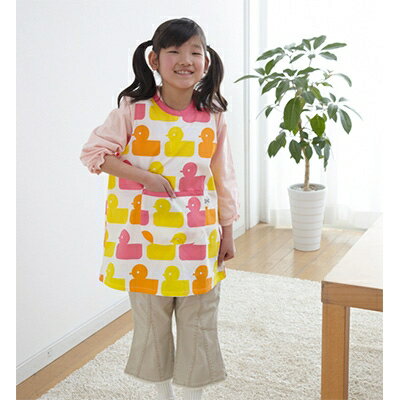 【ふるさと納税】nordic+japan 子どもエプロン (キッチン・ツボミ・ベージュ)※ブロード素材【1107740】 サムネイル3