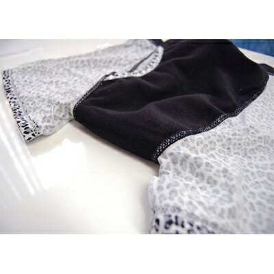 【ふるさと納税】俺のボクサーパンツ ヒョウ・ブラック(Lサイズ) 1枚 軽失禁用 失禁パンツ【1107875】 サムネイル3