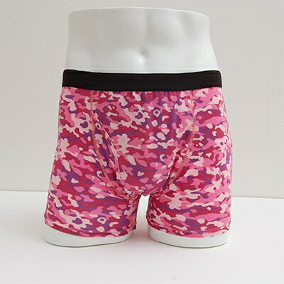 俺のボクサーパンツ 迷彩・ピンク(Mサイズ) 1枚 軽失禁用 失禁パンツ・尿漏れパンツ【1107880】