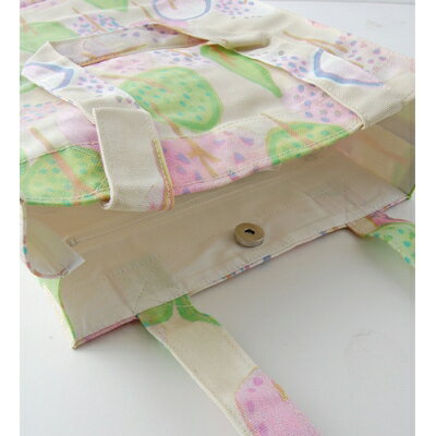 【ふるさと納税】nordic+japan　トートバッグ2個セット(つぼみ・ブラック+つぼみ・ベージュ)【1136383】 サムネイル2