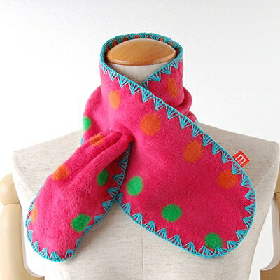 minimynimo　子供マフラー　(ベビマフ・マゼンタ)【1136385】