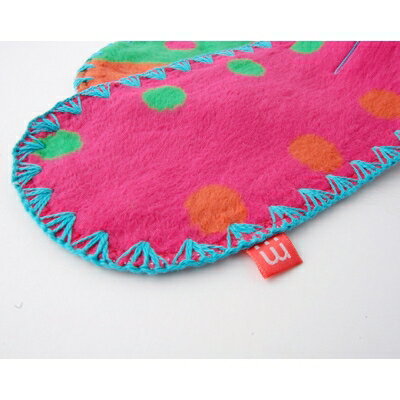 【ふるさと納税】minimynimo　子供マフラー　(ベビマフ・マゼンタ)【1136385】 サムネイル3