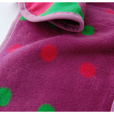 【ふるさと納税】minimynimo 足つき おくるみ(ドロップ・バイオレット)【1142494】 サムネイル2