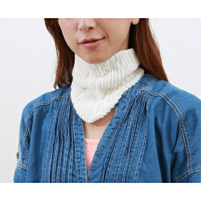 【ふるさと納税】遠赤ネックカバー(縞柄・エンジ)【1262118】 サムネイル3