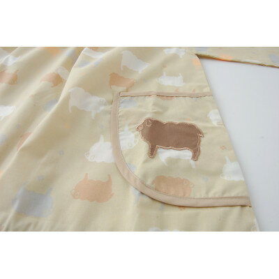 【ふるさと納税】キッズ スモック　ヒツジ　120cm　【1279825】 サムネイル2