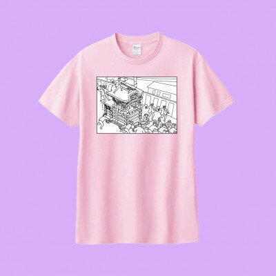 あうわぬりえ(だんじり四角柄、ピンク、110cm)【1682626】