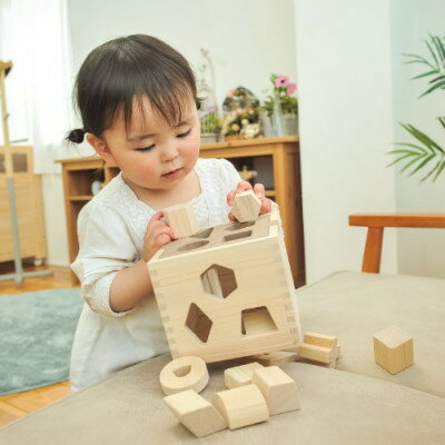 【ふるさと納税】ひのきのおもちゃIKONIH(アイコニー)の知育玩具　ドロップボックス【1437397】 サムネイル2