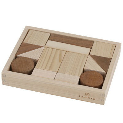 【ふるさと納税】ひのきのおもちゃIKONIH(アイコニー)の知育玩具　積み木【1446705】 サムネイル2