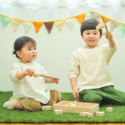 【ふるさと納税】ひのきのおもちゃIKONIH(アイコニー)の知育玩具　魚釣りセット【1449674】 サムネイル2