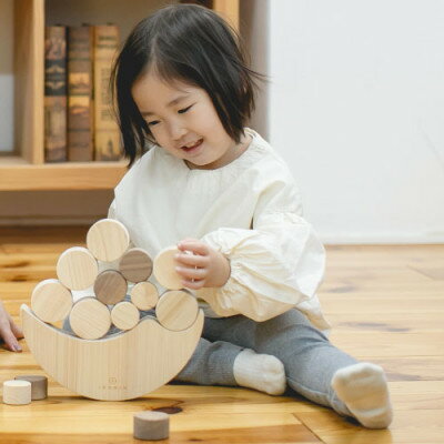 【ふるさと納税】ひのきのおもちゃIKONIH(アイコニー)の知育玩具　なみのりバブル【1449676】 サムネイル3