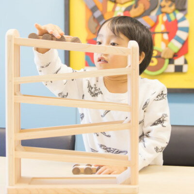 【ふるさと納税】ひのきのおもちゃIKONIH(アイコニー)の知育玩具　ひのきコースター【1449682】 サムネイル3