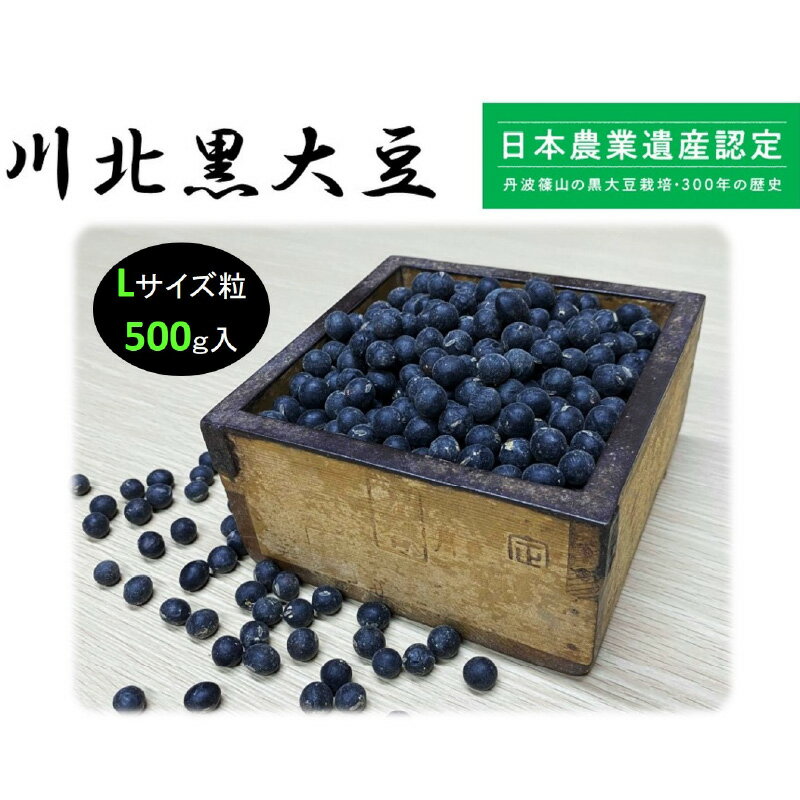 【ふるさと納税】【新物 令和7年産】川北黒大豆　2Lサイズ粒　400g入り　【 豆類 丹波の黒豆 最高級ブランド 大粒 甘み コク おせち料理 煮豆 黒豆ごはん 黒豆茶 お菓子作り 】 - 画像2