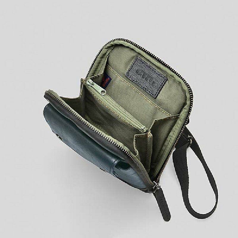 【ふるさと納税】豊岡鞄ウォレットショルダーバッグ ブラック　【 ファッション ファッション小物 カード差し 小銭入れ ミニショルダーバッグ スマホ収納 バッグ メンズバッグ リュック ショルダーバッグ ハンドバッグ レザーバッグ ブランドバッグ 旅行バッグ 】 サムネイル2