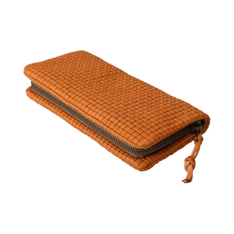 【ふるさと納税】豊岡財布 牛革メッシュラウンドファスナー長財布　【 ファッション ファッション小物 札入れ カードポケット ミニポケット 小銭入れ 普段使い 】 サムネイル3