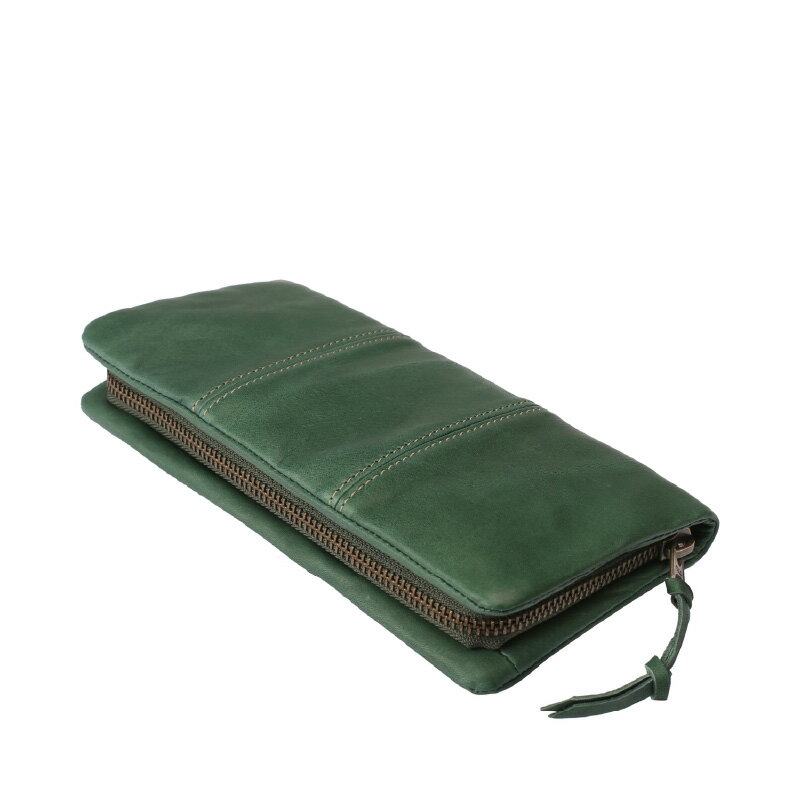 【ふるさと納税】豊岡財布 牛革ラウンドファスナー長財布 　【 ファッション ファッション小物 札入れ カードポケット ミニポケット 小銭入れ 普段使い 】 サムネイル2