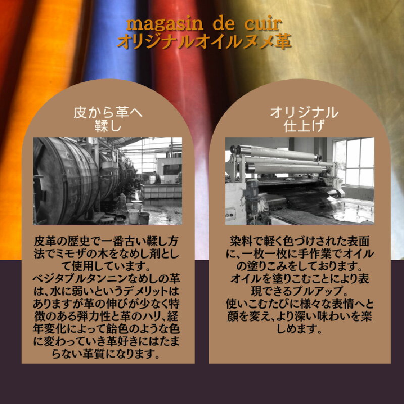 【ふるさと納税】自社オリジナル　本革ヌメラウンド長財布【 長財布　本革　ギフト　プレゼント　おしゃれ】 サムネイル2