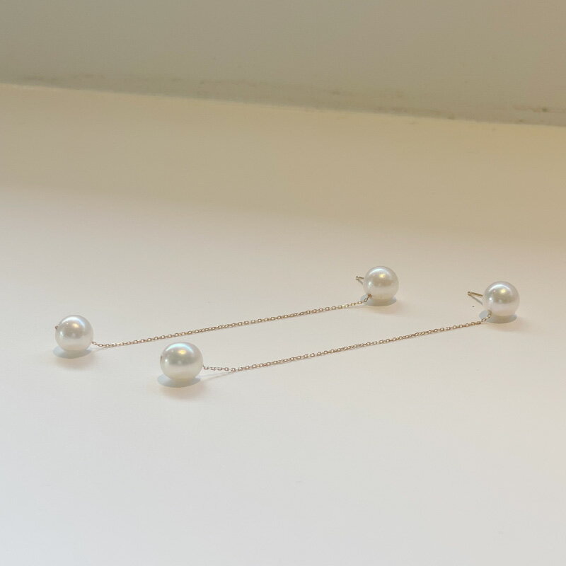 【ふるさと納税】by your side アコヤパールピアス　【 アクセサリー ジュエリー 小物 レディース ファッション 耳元 おしゃれ 普段使い お出かけ 】 サムネイル2