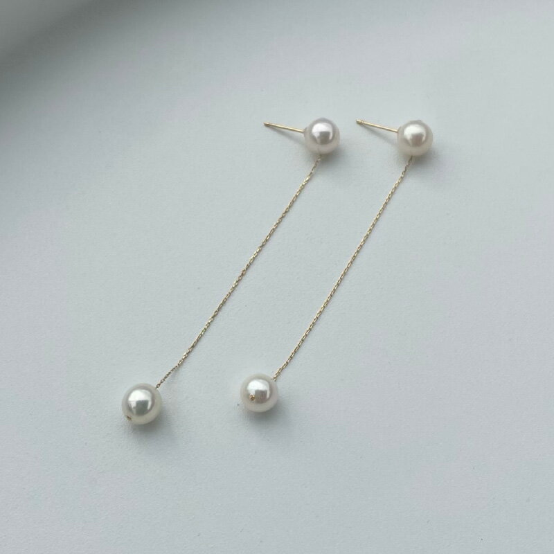 【ふるさと納税】by your side アコヤパールピアス　【 アクセサリー ジュエリー 小物 レディース ファッション 耳元 おしゃれ 普段使い お出かけ 】 サムネイル3