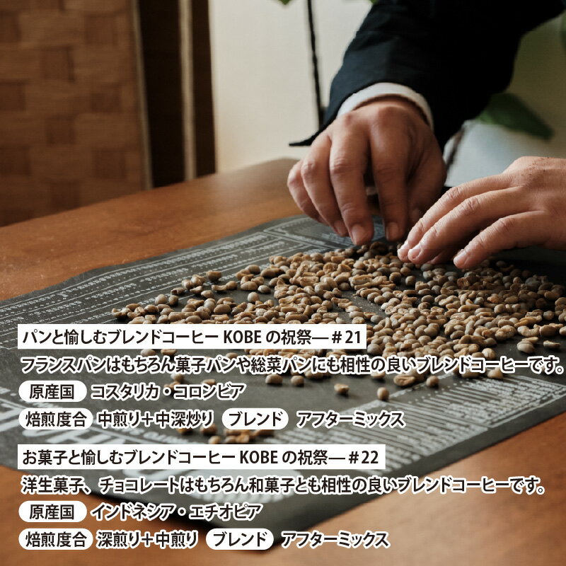 【ふるさと納税】 神戸マイスター焙煎・ブレンド—KOBEの祝祭—2種詰め合わせ【 コーヒー 珈琲 セット 風味 焙煎 ブレンド 神戸マイスター 送料無料 】 サムネイル2
