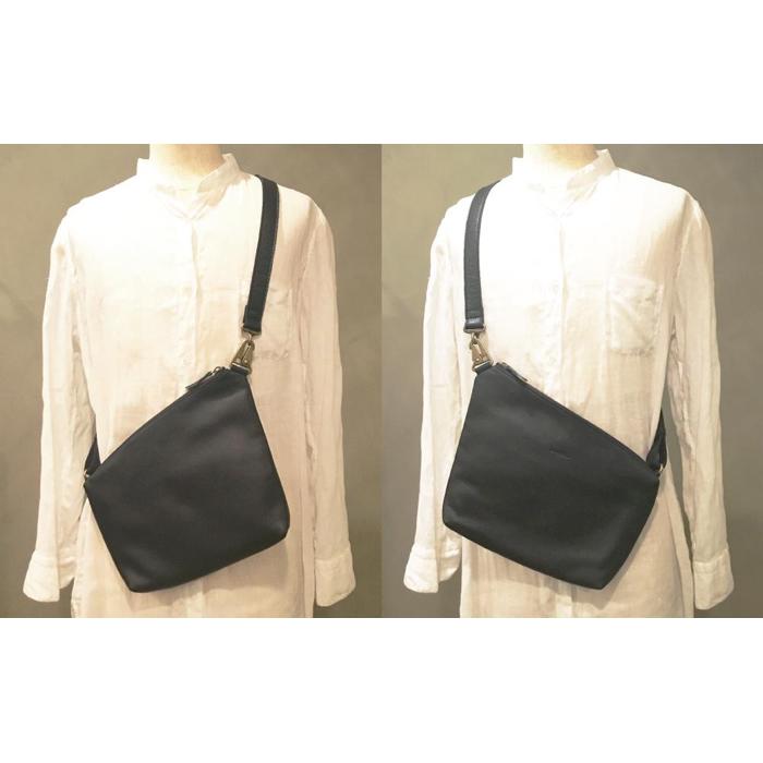 【ふるさと納税】【alto.】Wフェイスサコッシュ　AMSB-1329（ブラック） サムネイル2