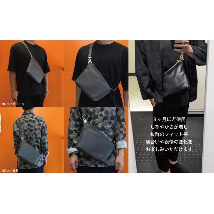 【ふるさと納税】【alto.】Wフェイスサコッシュ　AMSB-1329（ブラック） サムネイル3