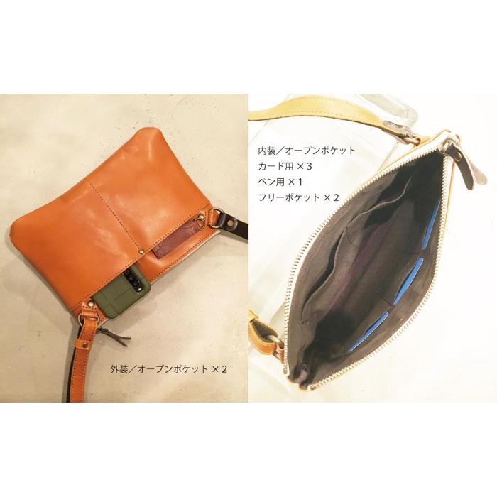 【ふるさと納税】【alto.】カードポケット付きスマートサコッシュ　AMSB-1152（オレンジ） サムネイル3