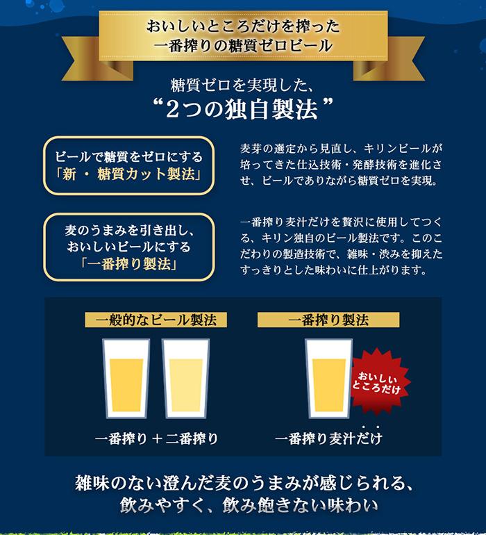 【ふるさと納税】＜キリンビール3ヵ月定期便＞キリン一番搾り 糖質ゼロ350mL缶　毎月1ケース（24本）×3回　神戸工場 | ビール ギフト 缶 麦酒 酒 お酒 お取り寄せ 宅飲み 家飲み パーティ セット 詰め合わせ ふるさと納税 兵庫県 神戸市 サムネイル3