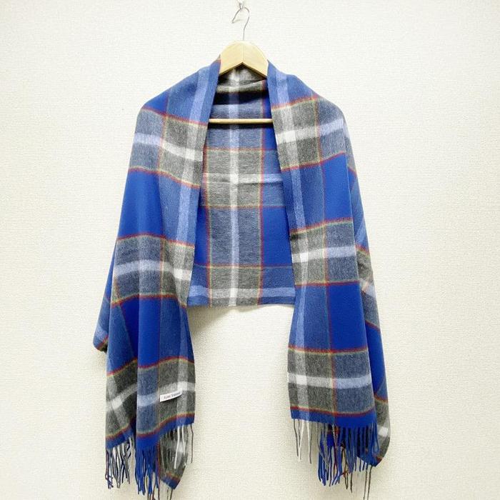 【ふるさと納税】【神戸タータン】カシミヤストール サムネイル2