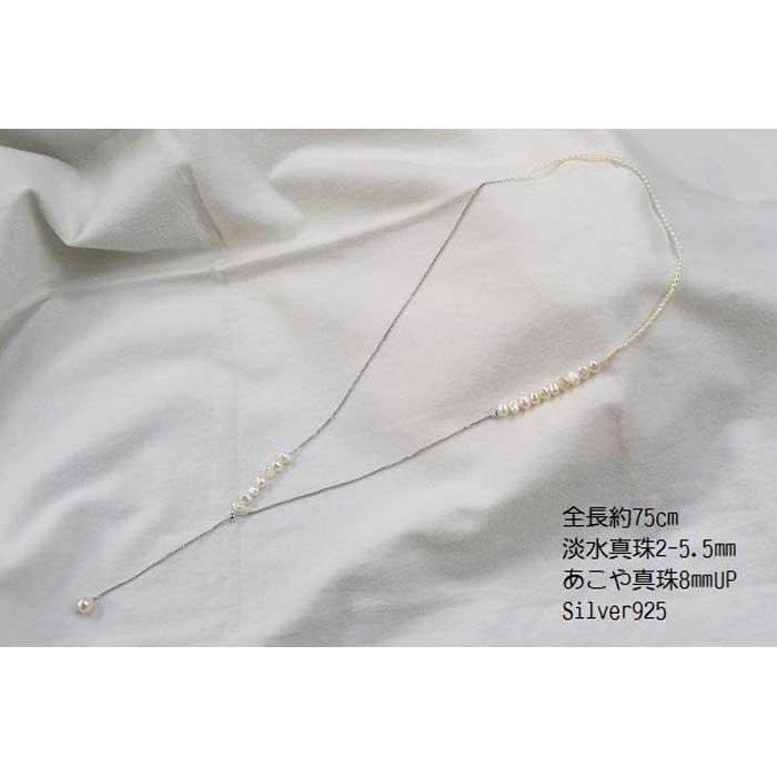 【ふるさと納税】Yスタイル本真珠ネックレス　　 | アクセ ファッション 人気 おすすめ 送料無料 サムネイル3