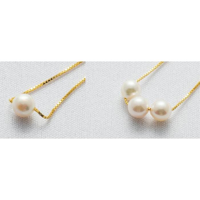 【ふるさと納税】【 定期便 / 全3回】 カジュアル真珠ネックレス 全3本 ギフト　内容おまかせ | アクセ ファッション 人気 おすすめ 送料無料 サムネイル3