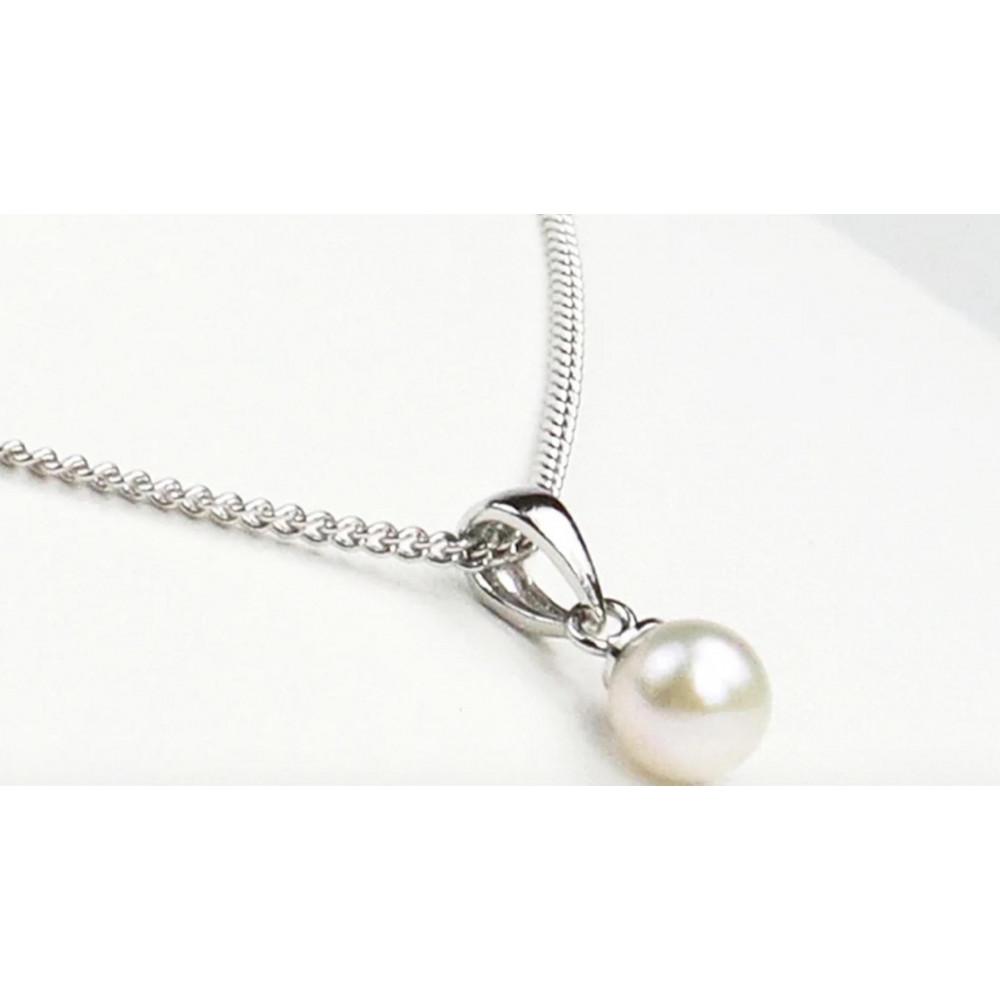 【ふるさと納税】アコヤ真珠バチカンネックレス　5-5.5mm | アクセ ファッション 人気 おすすめ 送料無料 サムネイル2