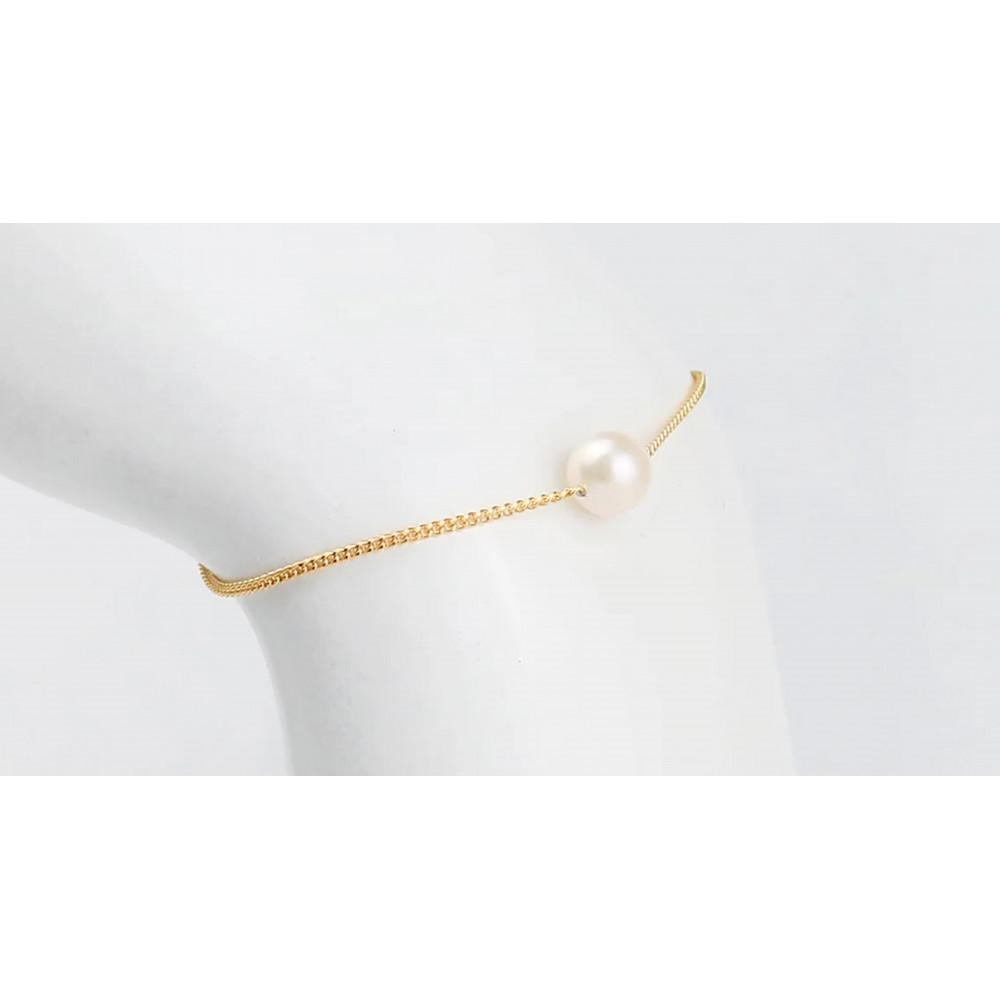 アコヤ真珠　1粒　ブレスレット　7-8mm | ブレスレット 腕輪 アクセ ファッション 人気 おすすめ 送料無料