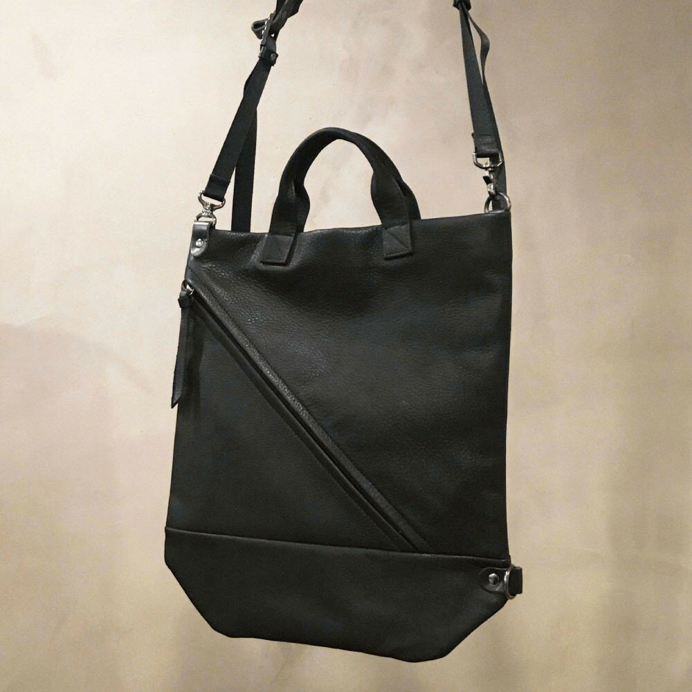 【ふるさと納税】【-Less】RAMUDA　ショルダー＆ボディ　マルチwayバッグ 　LMSB-0211（ブラック） サムネイル2