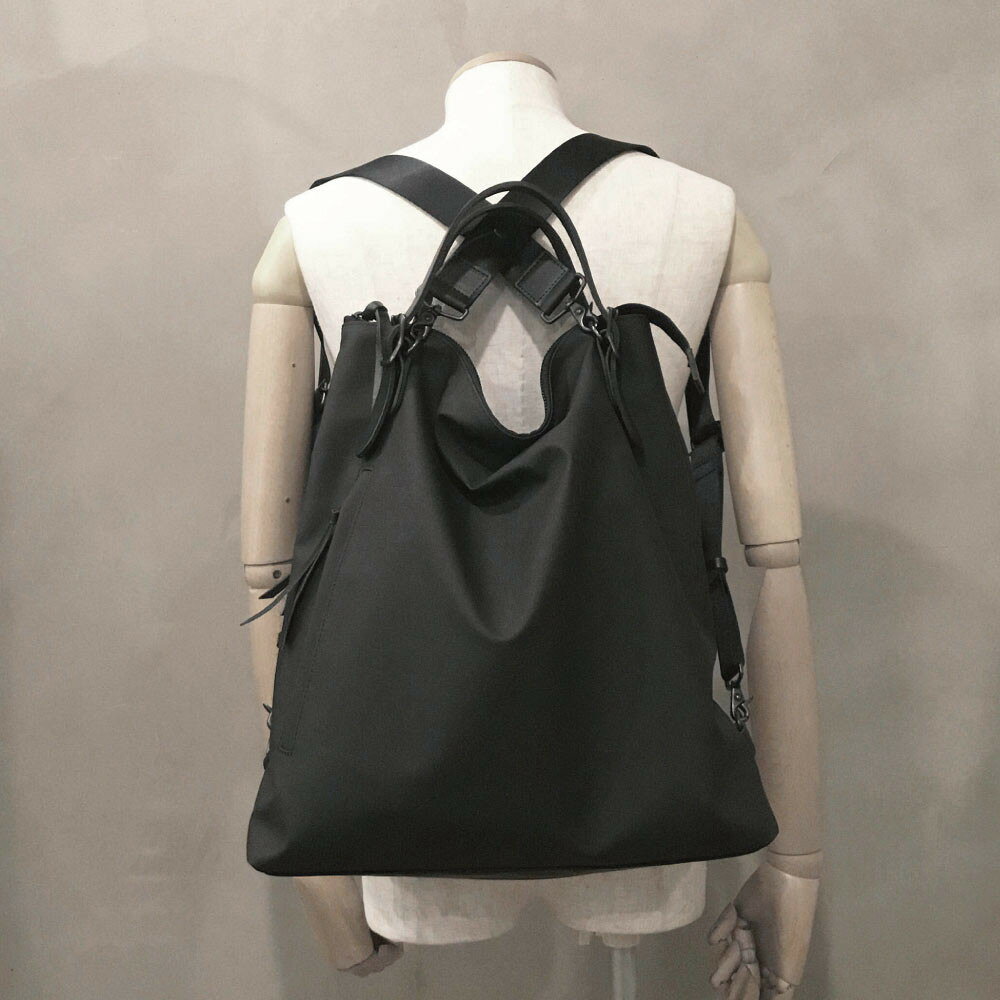 【ふるさと納税】【-LESS PREVAIL】Matte　トートリュック　L　PSTB-2002（ブラック） サムネイル2