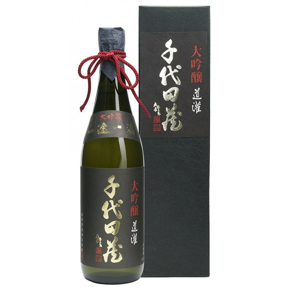 道灌 大吟醸 千代田蔵　720ml瓶 （化粧箱付き） | お酒 日本酒 大吟醸酒 さけ 人気 ギフト 化粧箱 おすすめ 送料無料