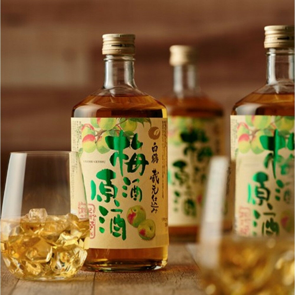 【ふるさと納税】白鶴 梅酒原酒 720ml瓶 x 6本 | お酒 さけ 洋酒 リキュール ジン 人気 ギフト 化粧箱付き おすすめ 送料無料 サムネイル3