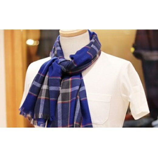 神戸タータン シルケットウールストール | 兵庫 兵庫県 神戸 神戸市 近畿 お取り寄せ ご当地 名産品 特産品 お土産 神戸土産 楽天ふるさと ふるさと 納税 支援 返礼品 お礼の品 タータン チェック タータンチェック ウール ストール ファッション