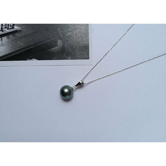 【ふるさと納税】特選　黒蝶真珠ペンダント　　 サムネイル2
