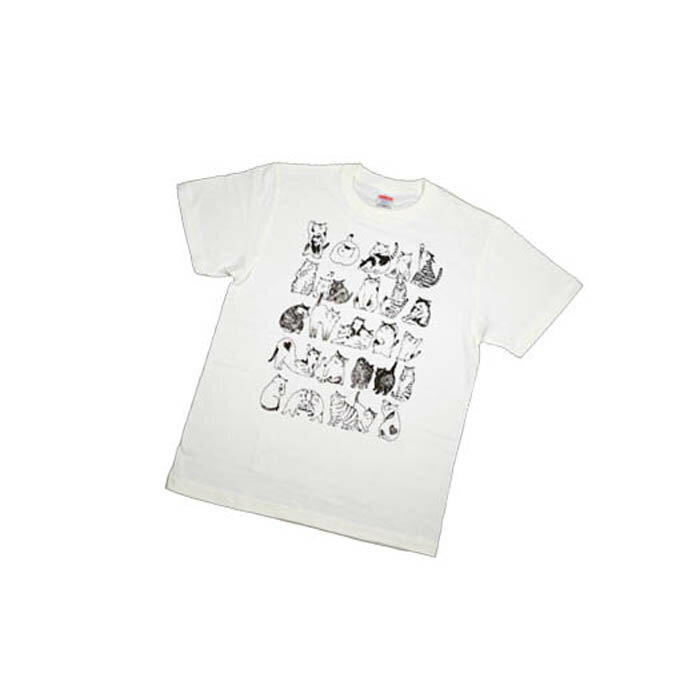 作家 ゴーあやの ゆる猫Tシャツ