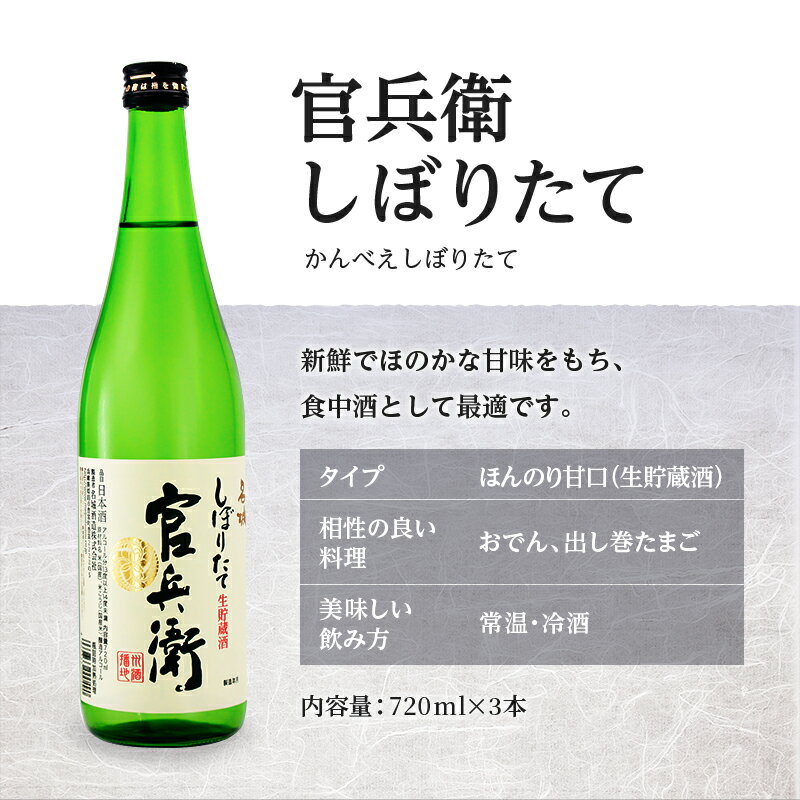 【ふるさと納税】日本酒 飲み比べセット 720ml×6本 官兵衛 セット 名城酒造 播州の地酒 播州 しぼりたて にごり酒 濁り酒 飲み比べ お酒 酒 アルコール 兵庫県 サムネイル3