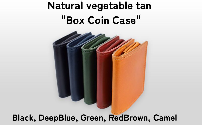 【ふるさと納税】小銭入れ TAANNERR Box Coin Case ブラック ディープブルー グリーン レッドブラウン キャメル 姫路 レザー ユニセックス ケアクリーム付き コインケース ボックスコインケース 革小物 本革 日本製 職人手づくり ブランド小物 兵庫 兵庫県 姫路市 サムネイル2
