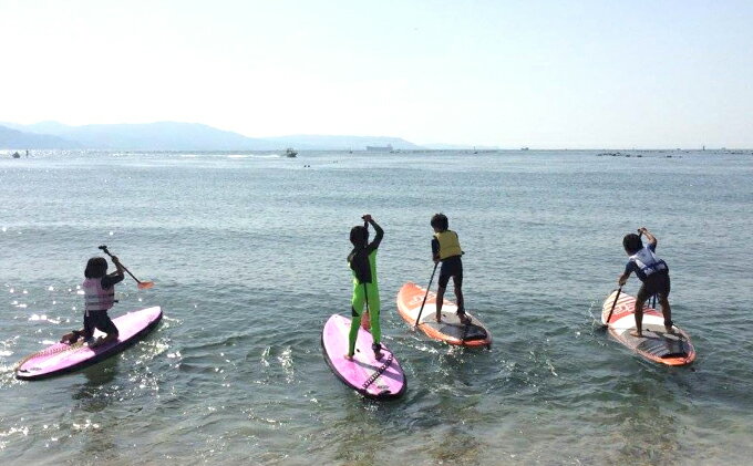 【ふるさと納税】明石の海 大満喫プラン スタンドアップパドル体験＆BBQ 体験チケット アウトドア スポーツ マリンスポーツ 食事券 チケット - 画像3