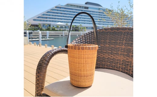 【ふるさと納税】ナンタケットバスケット　サンドペールバスケット　 ファッション かばん 小物 バッグ カゴバック 夏 バケツ型 おしゃれ サムネイル3