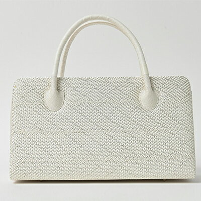 和装バッグ　利休バック　あおりバック　組織　シルバー　お着物に　お茶席に 小物 シンプル お茶会 パーティ セレモニー 入学式 入園式 卒業式 卒園式 結婚式 篠原縫製　お届け：ご入金確認後、約1週間ほどで発送いたします。