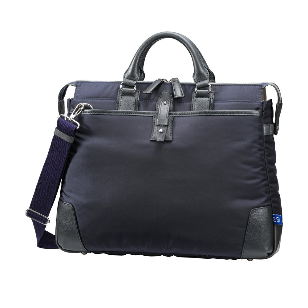 豊岡鞄 For the Blue Soft Briefcase Dブルー / ブリーフケース A4 ビジネス ショルダーバッグ 2way レディース メンズ バッグ